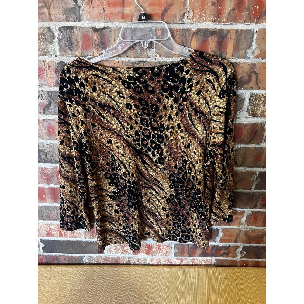 Leopard Print Blouse - image 5